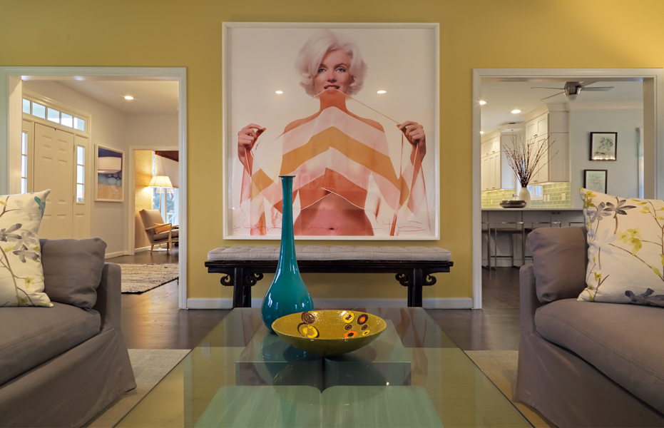 Interiors shot by Eric P. Laverty